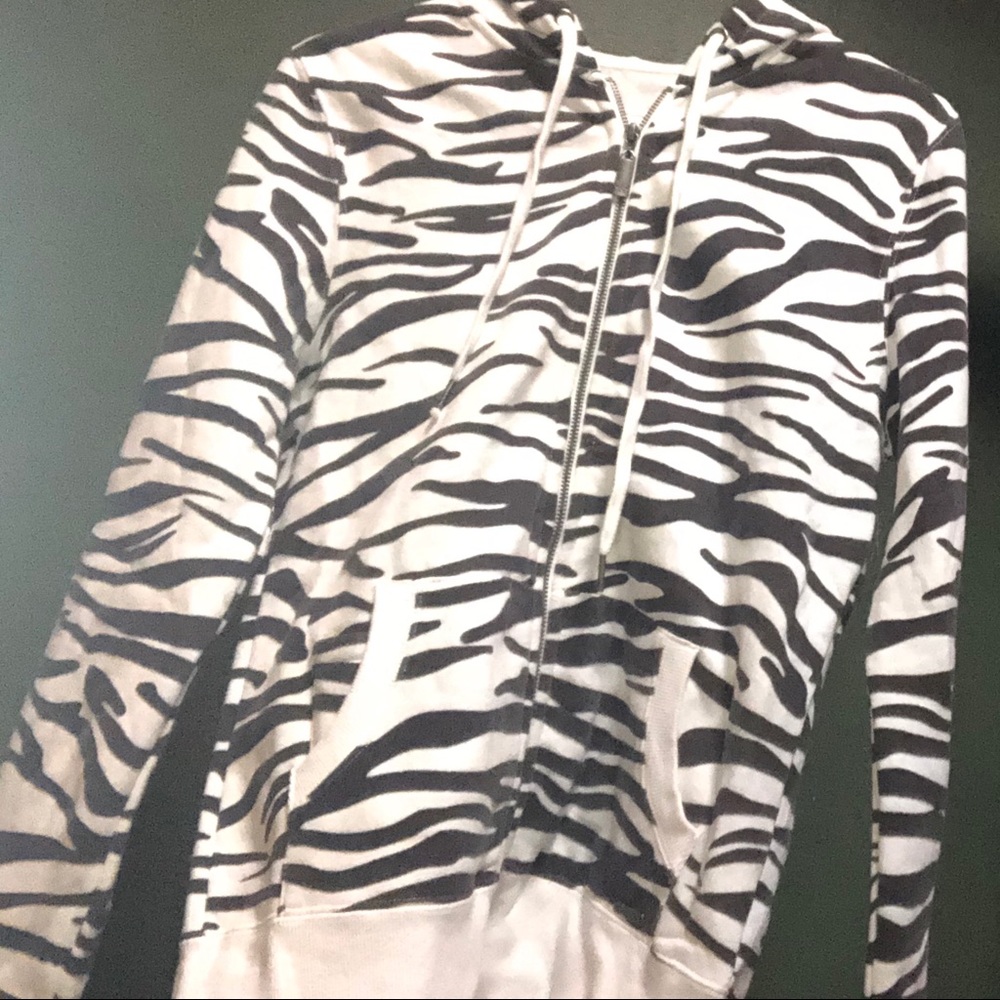 Zebra Striped Jacket - Picture 2 of 2